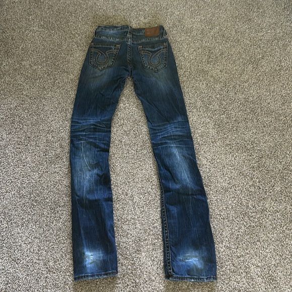 “Liv” big star dark wash jeans. Size 25xl boot cut - Picture 5 of 5